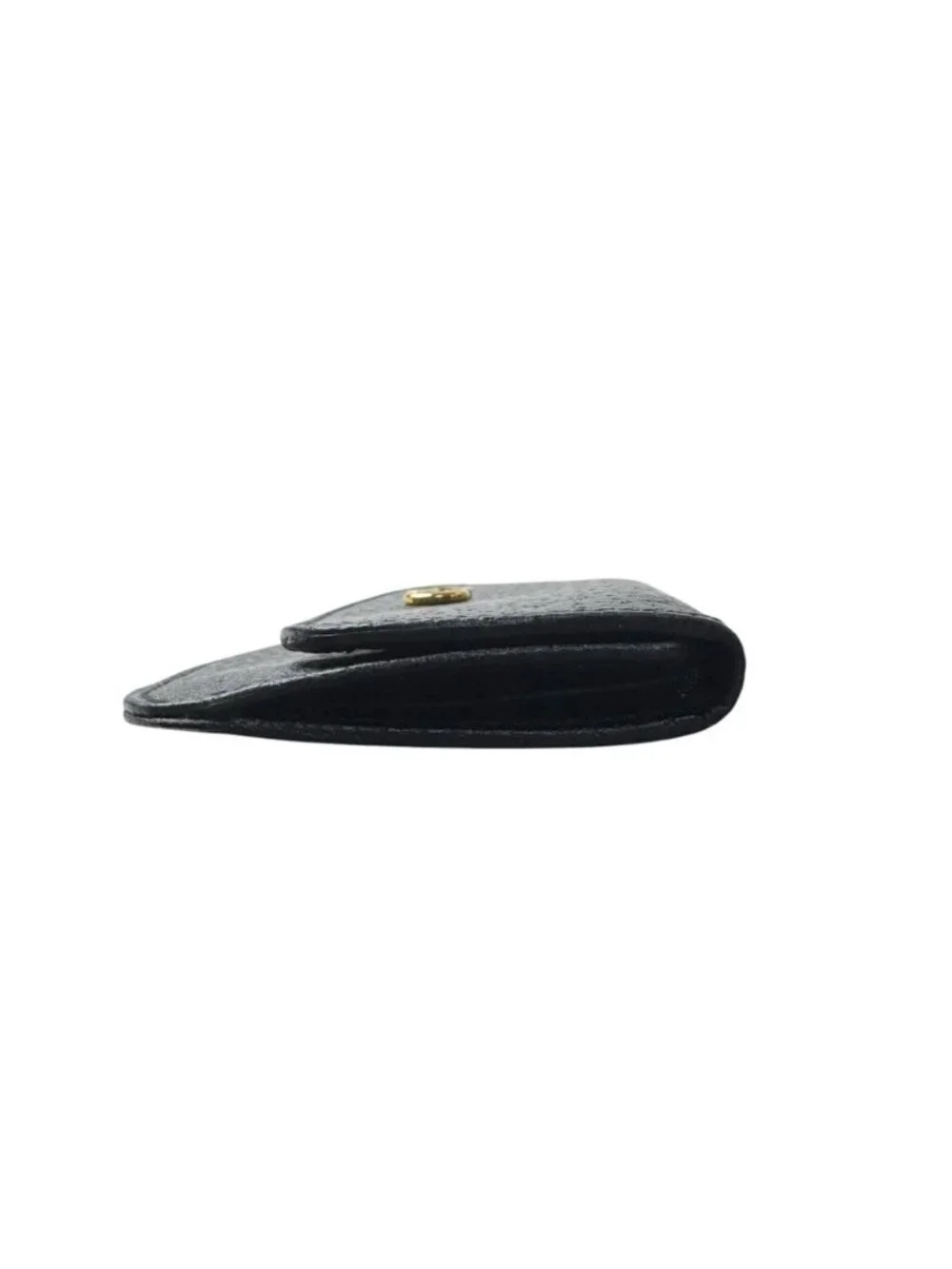 Gucci Vintage GG Marmont Coin Purse Black Leather